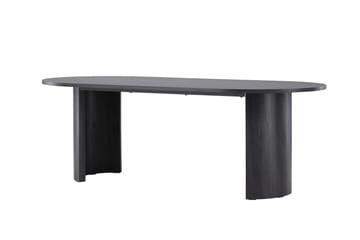 Grundsund Matbord 220x100 cm - Svart - Products - Möbler - Bord & matgrupp - Matbord & köksbord