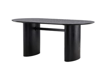 Isolde Matbord 180x90 cm - Svart - Products - Möbler - Bord & matgrupp - Matbord & köksbord