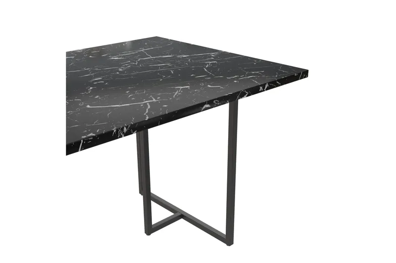 Kaiti Matbord Marmor - Svart - Products - Möbler - Bord & matgrupp - Matbord & köksbord