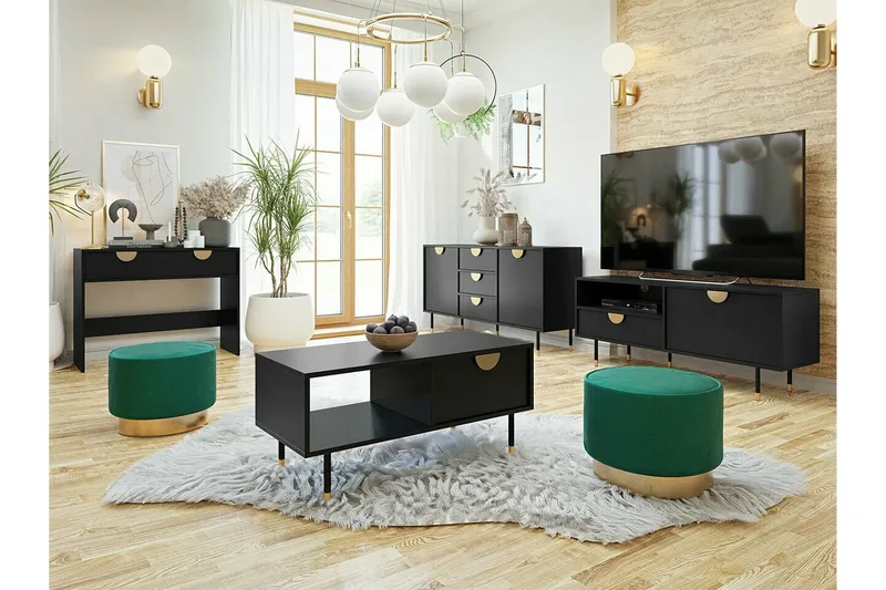 Kintore Soffbord 45 cm - Svart - Products - Möbler - Bord & matgrupp - Soffbord