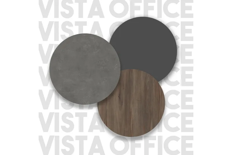 Desgrar Skrivbord 180 cm - Brun/Betonggrå/Antracit - Products - Möbler - Bord & matgrupp - Kontorsbord - Datorbord