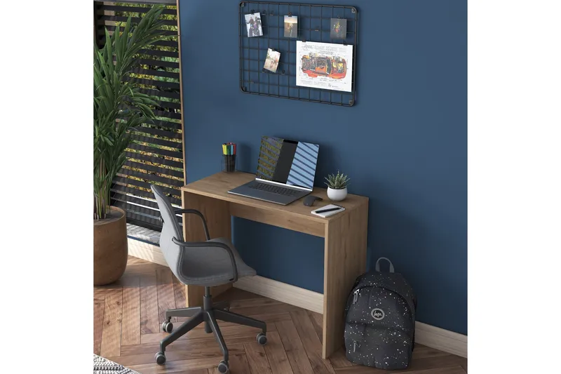 Eireann Skrivbord 40x90 cm - Valnöt - Products - Möbler - Bord & matgrupp - Kontorsbord - Datorbord