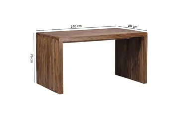 Kanaria Skrivbord 140 cm - Trä/natur - Products - Möbler - Bord & matgrupp - Kontorsbord - Datorbord