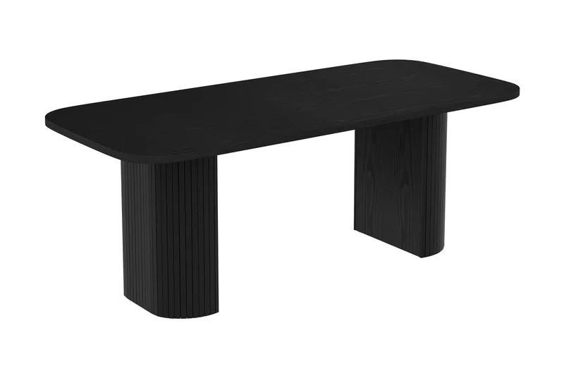 Kopparbo Matbord 200 cm med 6 Sawako Greige Stolar - Products - Möbler - Bord & matgrupp - Matgrupp