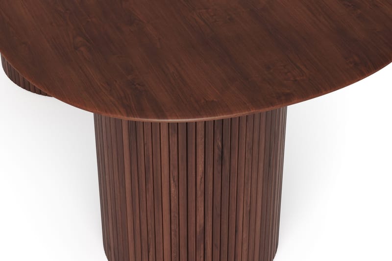 Kopparbo Matbord Oval 180x90 cm Fanér - Valnöt - Products - Möbler - Bord & matgrupp - Matbord & köksbord