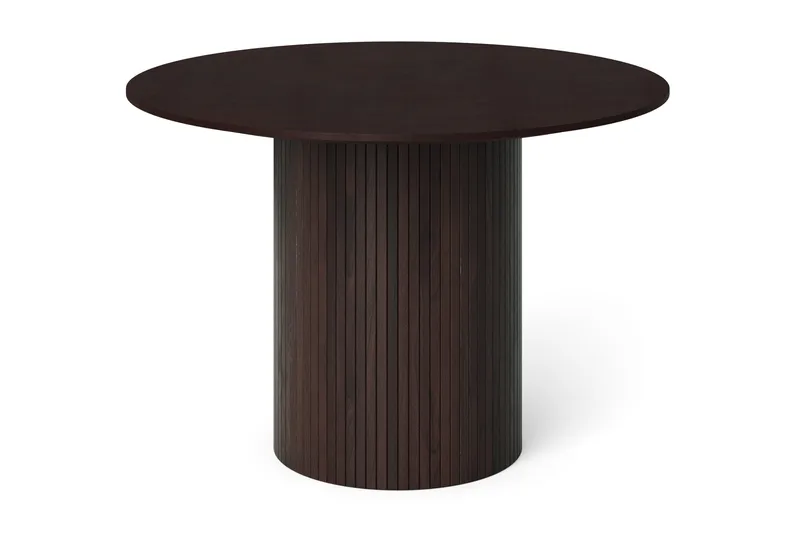Kopparbo Runt Matbord 110 cm Fanér - Rökt ek - Products - Möbler - Bord & matgrupp - Matbord & köksbord