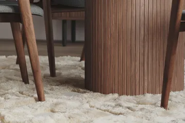 Kopparbo Runt Matbord 120 cm för 6 personer - Mörkbrunt / Valnöt / Trä - Products - Möbler - Bord & matgrupp - Matbord & köksbord