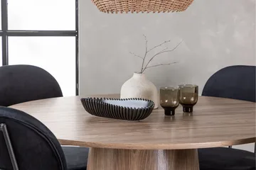 Lanzo Matgrupp 120 cm Rund med 4 Stella Stolar - Natur - Products - Möbler - Bord & matgrupp - Matgrupp