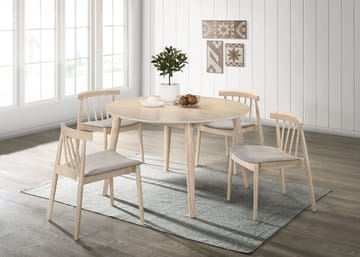 Matbord Ø120 cm whitewash  - Florence - Whitewash - Products - Möbler - Bord & matgrupp - Matbord & köksbord