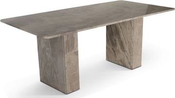 Matbord i marmor 200x100 cm - Beige marmorbord - Silver Diana - Products - Möbler - Bord & matgrupp - Matbord & köksbord