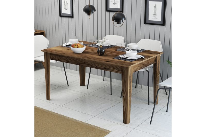 Lissione Matbord 145x88 cm Brun - Hanah Home - Products - Möbler - Bord & matgrupp - Matbord & köksbord