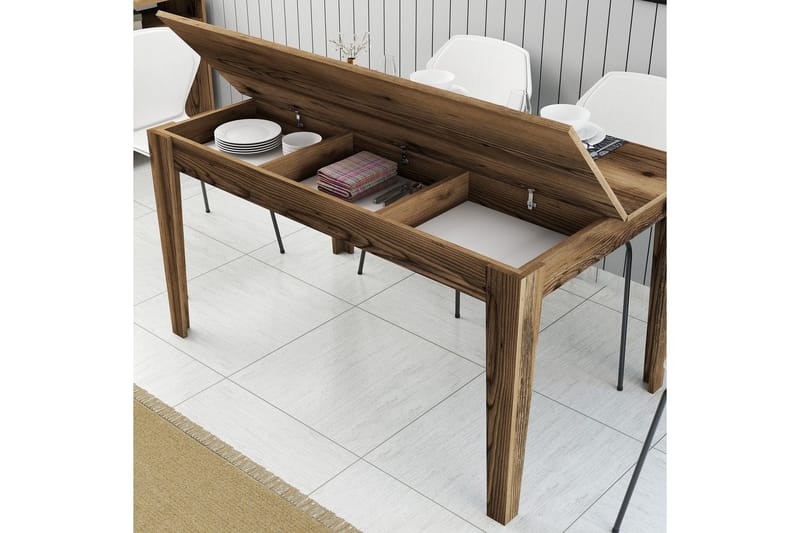 Lissione Matbord 145x88 cm Brun - Hanah Home - Products - Möbler - Bord & matgrupp - Matbord & köksbord