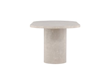 Narvik Dining Table 100x200 cm - Beige Marblelook  / - Beige - Products - Möbler - Bord & matgrupp - Matbord & köksbord