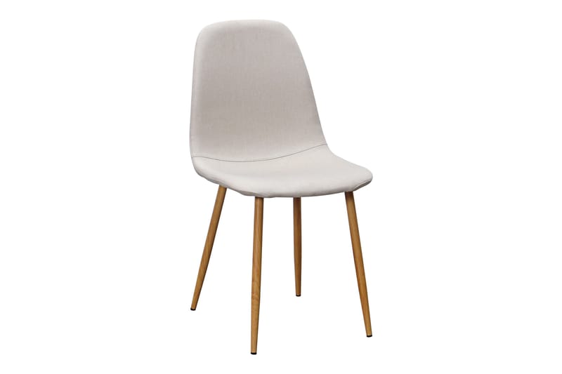 Noira Ovalt Matbord 220 cm EK +  8 st Nibe stol beige med ek ben - Natur/Beige - Products - Möbler - Bord & matgrupp - Matgrupp