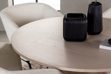 Olivia Matgrupp 110 cm Rund med 4 Day stolar - Whitewash - Products - Möbler - Bord & matgrupp - Matgrupp
