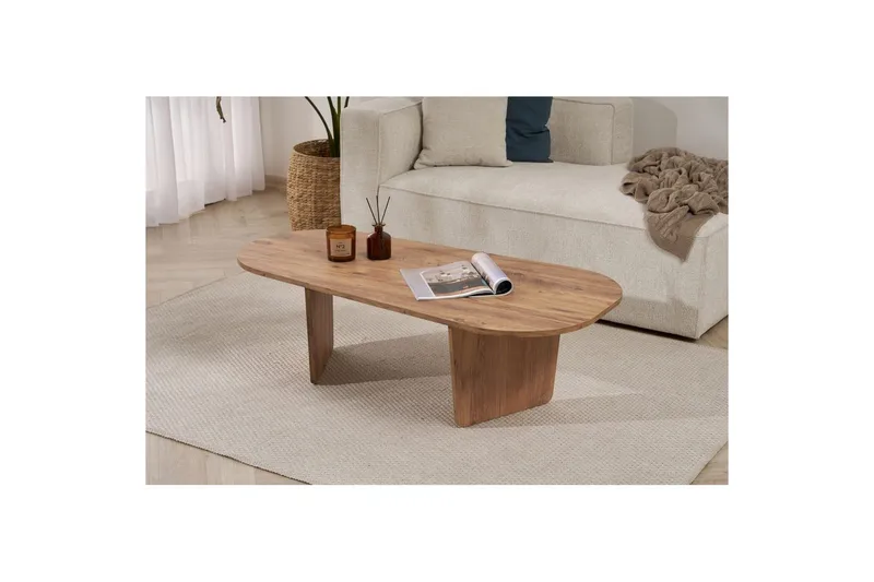 Omari Soffbord 130 cm - Brun - Products - Möbler - Bord & matgrupp - Soffbord