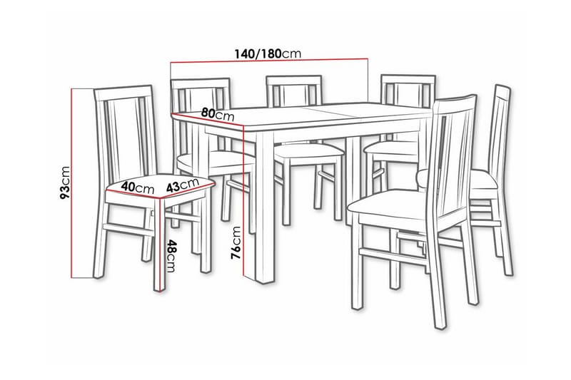 Patrickswell Matgrupp - Products - Möbler - Bord & matgrupp - Matgrupp