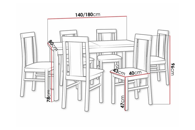 Patrickswell Matgrupp - Products - Möbler - Bord & matgrupp - Matgrupp