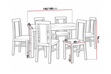Patrickswell Matgrupp - Products - Möbler - Bord & matgrupp - Matgrupp