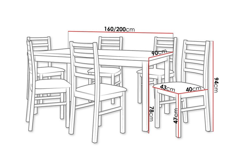 Patrickswell Matgrupp - Products - Möbler - Bord & matgrupp - Matgrupp