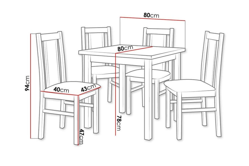Patrickswell Matgrupp - Products - Möbler - Bord & matgrupp - Matgrupp