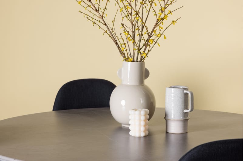 Piazza Matgrupp + 4 stolar Rektangulär - Grå - Products - Möbler - Bord & matgrupp - Matgrupp