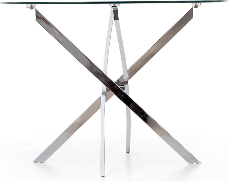 Raymond matbord Ø100 cm - Krom - Krom - Products - Möbler - Bord & matgrupp - Matbord & köksbord