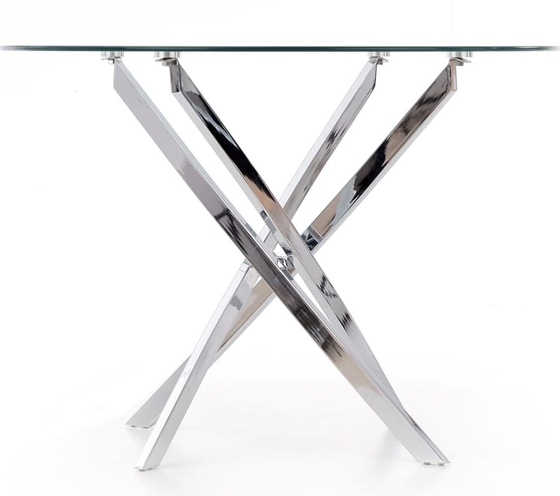 Raymond matbord Ø100 cm - Krom - Krom - Products - Möbler - Bord & matgrupp - Matbord & köksbord