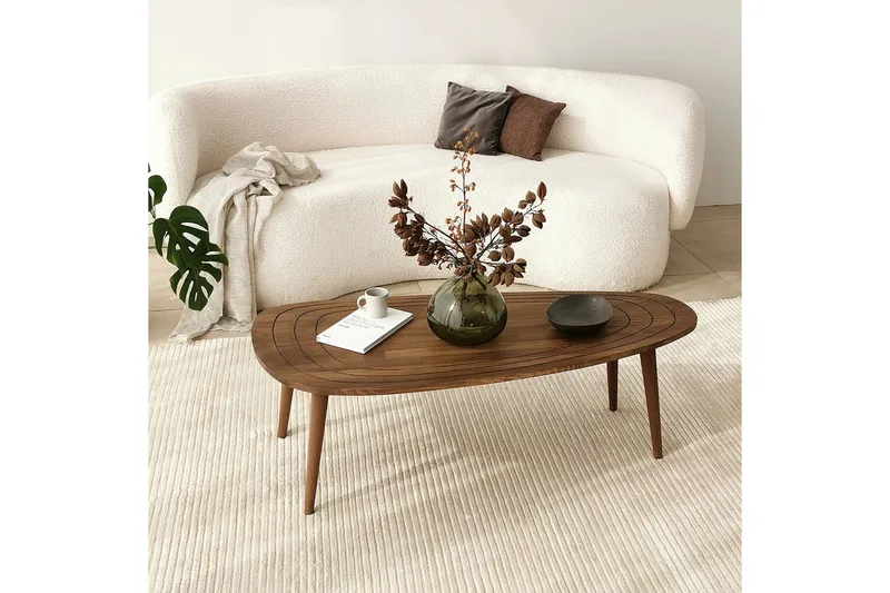 Saldus Soffbord 115 cm - Valnöt - Products - Möbler - Bord & matgrupp - Soffbord