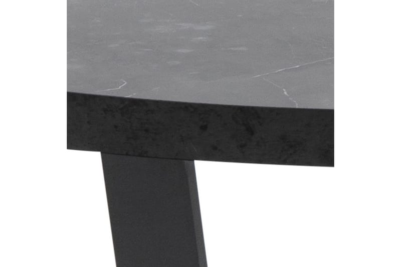 Sansi Soffbord 77 cm Rund - Svart - Products - Möbler - Bord & matgrupp - Soffbord