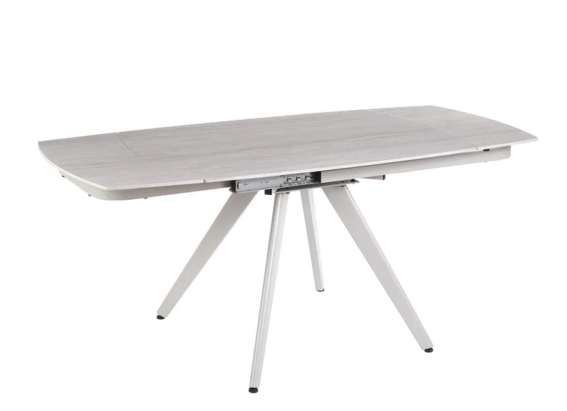 Saturnus matbord förlängningsbart 120 till 180 cm - Beige Travertin - Beige Travertin - Products - Möbler - Bord & matgrupp - Matbord & köksbord
