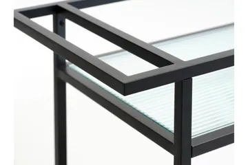 Gunnolf Drinkvagn 70x42 cm Rektangulär - Svart - Products - Möbler - Bord & matgrupp - Serveringsvagn & serveringsbord - Rullvagn, rullbord & serveringsbord