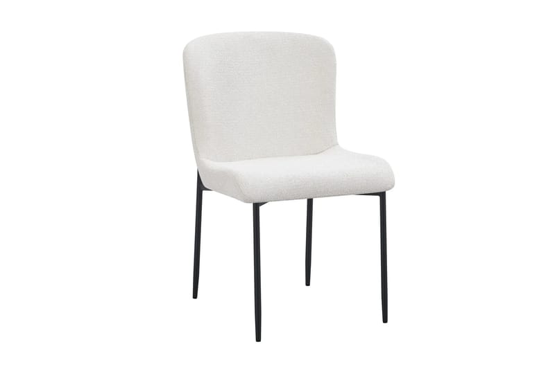 Siena Matgrupp runt 130 cm Rökt Ek med 6 Elsie Matstolar - Rökt ek/Vit - Products - Möbler - Bord & matgrupp - Matgrupp