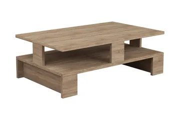 Decorta Soffbord 80 cm med Förvaring Hylla - Ekfärg - Products - Möbler - Bord & matgrupp - Soffbord - Soffbord med förvaring