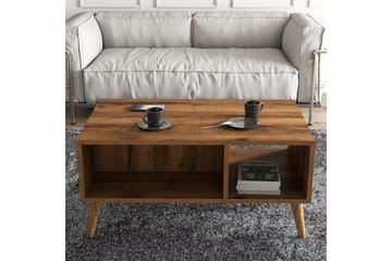 Soffbord Elrasmo Soffbord 90x54x90 cm Brun - Products - Möbler - Bord & matgrupp - Soffbord