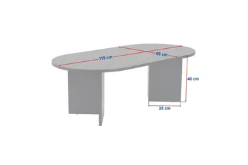 Soffbord Hasina Travertin - Travertin - Products - Möbler - Bord & matgrupp - Soffbord