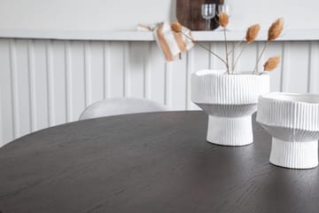 Stone Matgrupp 120 cm Rund med 4 Velvet stolar - Grå - Products - Möbler - Bord & matgrupp - Matgrupp