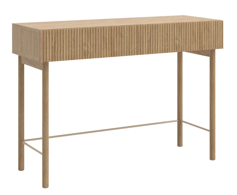 Takayo Sminkbord 110 cm - Ek - Products - Möbler - Bord & matgrupp - Sminkbord & toalettbord