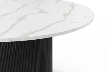 Uppveda Matbord 120 cm Rund - Svart/Vit - Products - Möbler - Bord & matgrupp - Matbord & köksbord