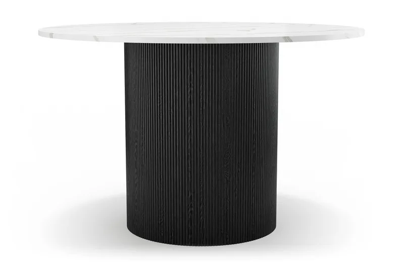 Uppveda Matbord 120 cm Rund - Svart/Vit - Products - Möbler - Bord & matgrupp - Matbord & köksbord