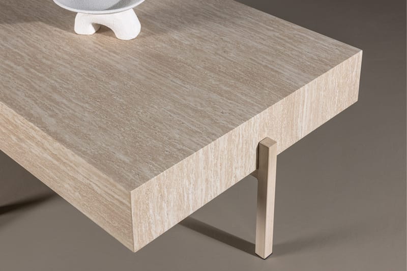 Vadholmen Soffbord 130x82 cm Rektangulär - Whitewash - Products - Möbler - Bord & matgrupp - Soffbord