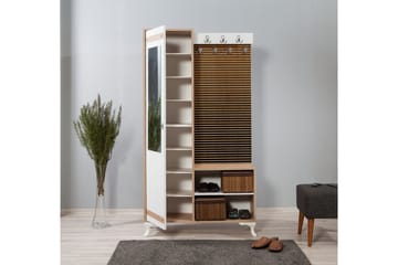 Brokind Klädförvaring 100 cm - Brun - Products - Möbler - Hallmöbler - Möbelset för hall & entre