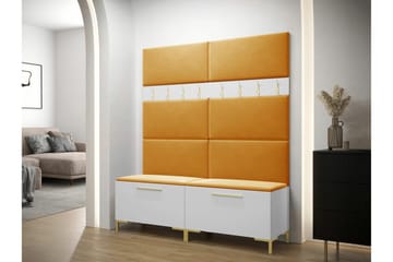 Dunvegan Hallmöbelset 168x46 cm White - Products - Möbler - Hallmöbler - Möbelset för hall & entre