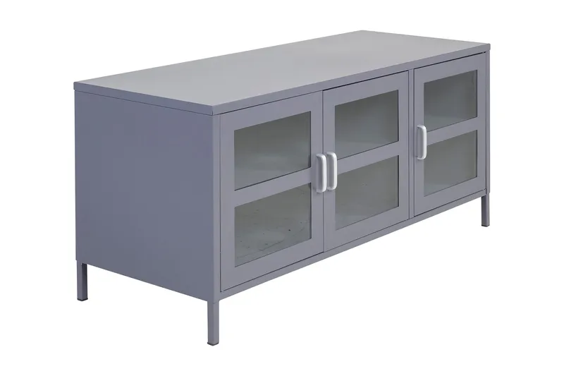 Acero Tv-bänk 120 cm, Ljusgrå
