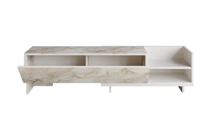 Andifli Tv-bänk 165x41 cm - Vit - Products - Möbler - TV- & Mediamöbler - TV bänk & mediabänk