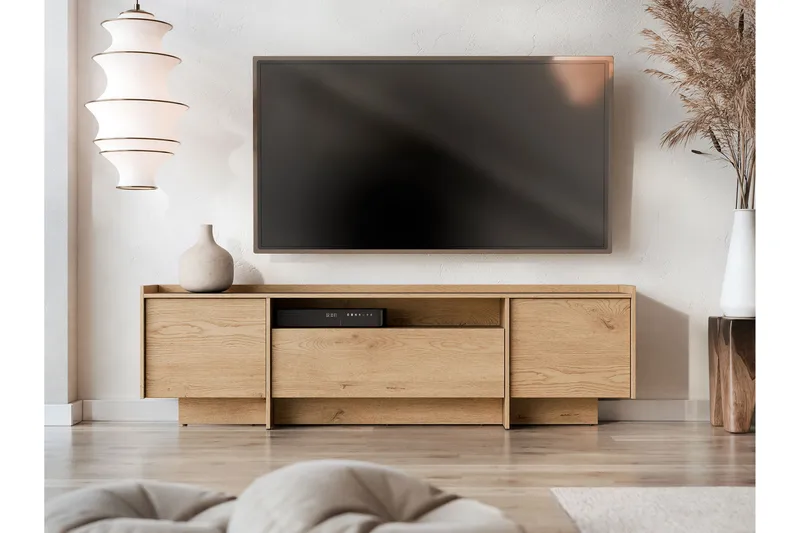 Bellia Tv-skåp 197x38 cm - Beige - Products - Möbler - TV- & Mediamöbler - TV bänk & mediabänk