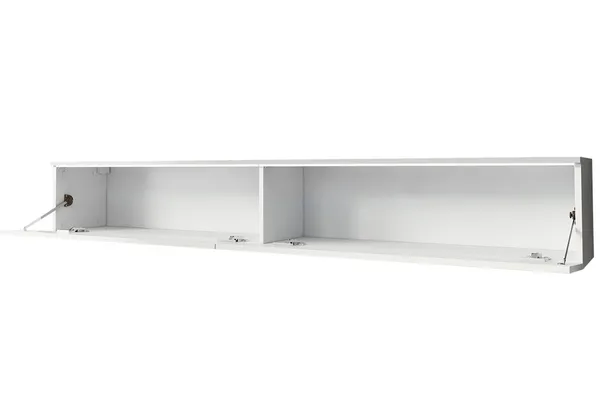 Cuguen Tv-skåp 180 cm - Vit/Grå - Products - Möbler - TV- & Mediamöbler - TV bänk & mediabänk