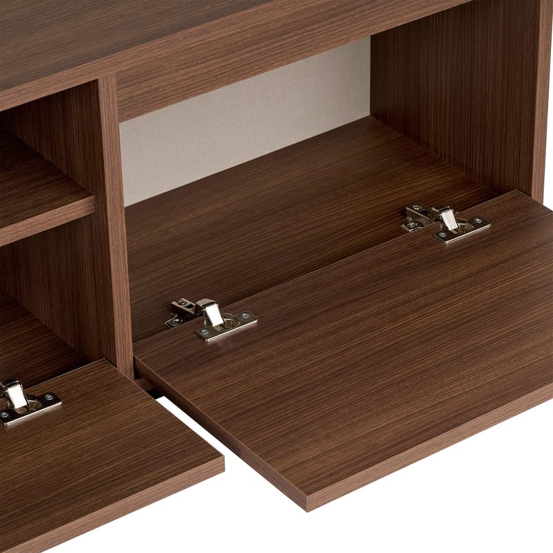 Domar Tv-bänk 160 cm - Valnöt - Products - Möbler - TV- & Mediamöbler - TV bänk & mediabänk