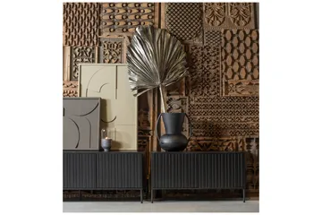 Hemlinge TV-bänk 150 cm - Svart - Products - Möbler - TV- & Mediamöbler - TV bänk & mediabänk