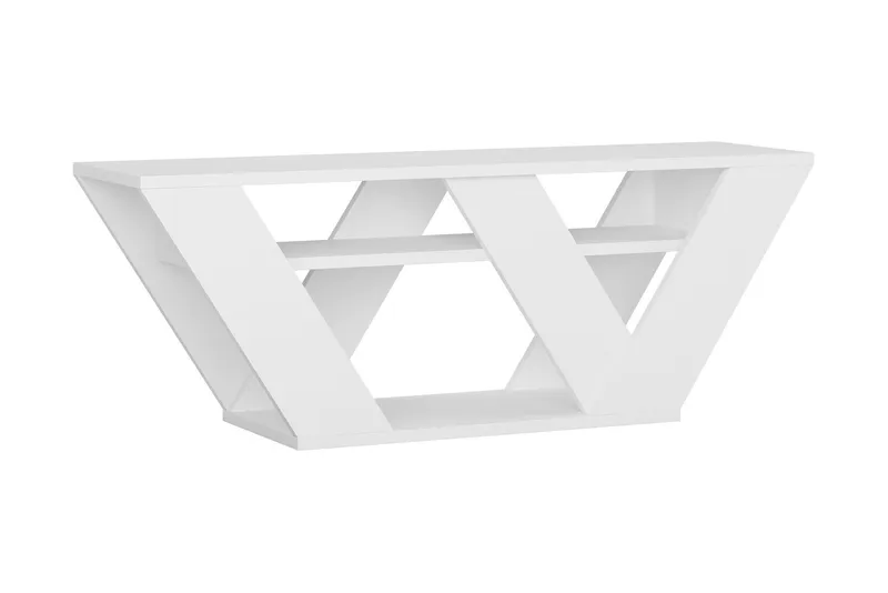 Homitis Tv-Bänk 110 cm - Vit - Products - Möbler - TV- & Mediamöbler - TV bänk & mediabänk